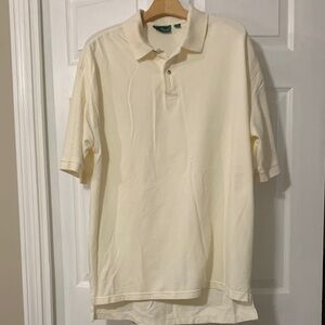 Elegant Cream Polo Shirt for Men